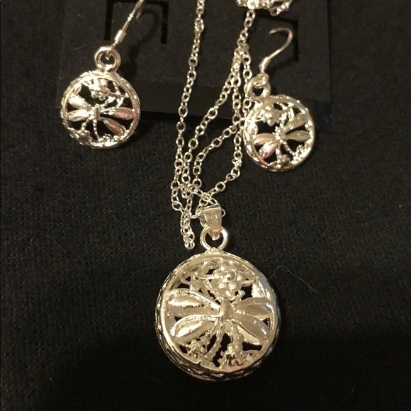 Tree of Life earrings, pendant  w/ 18” 925 chain - Picture 1 of 3